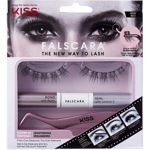 Kiss Wimpers Falscara - Wimperextensions - Lashes - Nep Wimpers - Starter Kit 01
