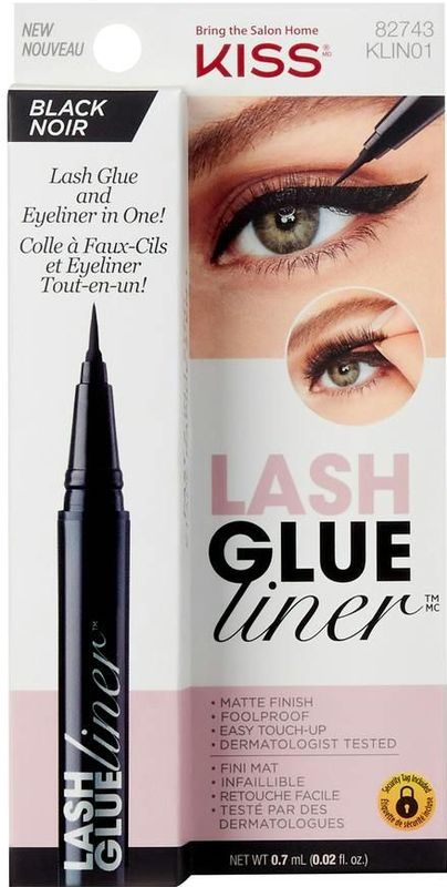 Kiss Wimperlijm Lash Glue Liner - Wimperlijm Voor Wimperextensions - Black