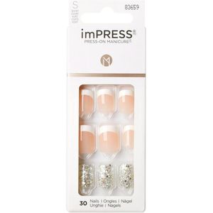 imPRESS Gellak Design - Kunstnagels - 30 stuks - Nepnagels - Time Slip