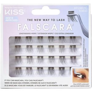 Kiss Wimpers Falscara - Wimperextensions - Lashes - Nep Wimpers - Lengthening Wisps Multipack