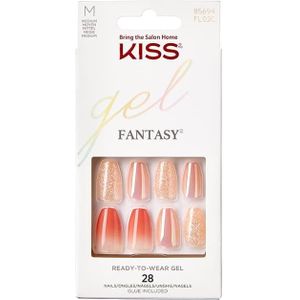 Kiss Gellak Gel Fantasy Nails - Kunstnagels - 28 stuks - Nepnagels - Problem Solved