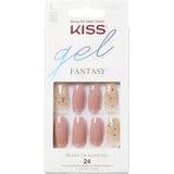 Kiss Gellak Gel Fantasy Nails - Kunstnagels - 28 stuks - Nepnagels - Midnight Sky