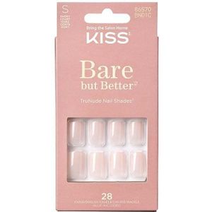 KISS Bare But Better Nails Nudies BN01C 28 st