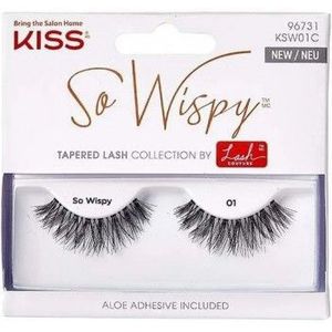 Kiss - Lash Couture So Wispy - Wimperextensions - Nep Wimpers - Tapered End Technologie
