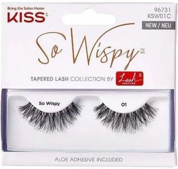 Kiss - Lash Couture So Wispy - Wimperextensions - Nep Wimpers - Tapered End Technologie