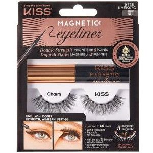 KISS Magnetic Eyeliner & Eyelash Kit magnetische wimpers 07 Charm 5 gr
