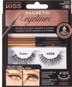 Kiss Wimpers Magnetic Eyeliner & Lash Kit - Wimperextensions - Lashes - Nep Wimpers - Charm