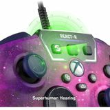 Turtle Beach React-R Nebula Bedrade Gamingcontroller met Audiobediening, Toewijsbare Knoppen en Gestructureerde Grepen voor Xbox Series X|S, Xbox One en PC [Officieel Gelicentieerd voor Xbox]