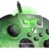 Turtle Beach React-R Pixel Bedrade Gamingcontroller met Audiobediening, Toewijsbare Knoppen en Gestructureerde Grepen voor Xbox Series X|S, Xbox One en PC [Officieel Gelicentieerd voor Xbox]