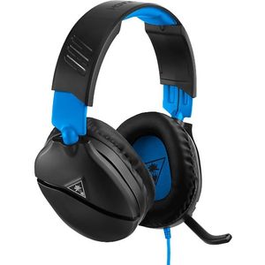 Turtle Beach Ear Force Recon 70P Over Ear headset Gamen Kabel Stereo Zwart, Blauw Volumeregeling, Microfoon uitschakelbaar (mute)