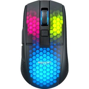 ROCCAT Burst Pro Air - Draadloze Gaming Muis - 19000 DPI - Zwart