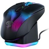 ROCCAT Kone XP Air - Draadloze Gaming Muis - Oplaadstation - Zwart