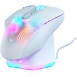 Draadloze Turtle Beach® Kone XP Air-gamemuis met oplaaddock - Wit