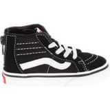 Vans - TD SK8-Hi Zip - Skateschoenen - Zwart - Klittenband - Plat