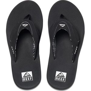 Reef Fanningblack Dames Slippers - Zwart