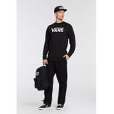 Vans - CLASSIC LS - Shirt - Zwart - Lange Mouwen - Grote Logoprint
