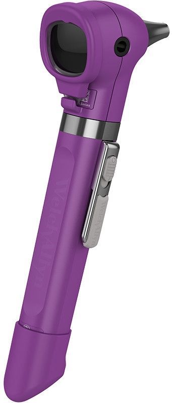 Welch Allyn - Pocket Plus LED - Otoscoop - Paars - Fiber Optic Verlichting