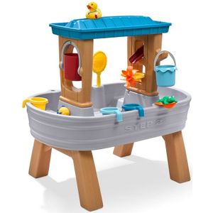 Step2 Watertafel Rain Showers Splash Tub - Grijs/Bruin - 10-delig Accessoireset