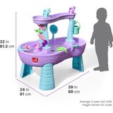 Step2 Watertafel Rain Shower Splash Unicorns met 13-delige Accessoireset