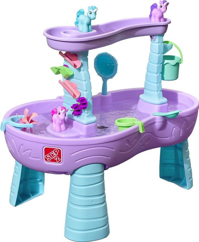 Step2 Watertafel Rain Shower Splash Unicorns met 13-delige Accessoireset