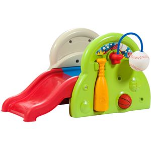 Step2 Sports-Tastic Activiteit Centrum Speeltoestel voor Kinderen - Glijbaan en Sportaccessoires