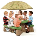 Step2 Naturally Playful Picknicktafel met Parasol