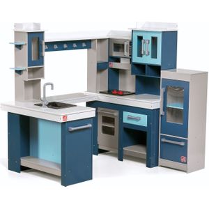 Step2 Speelkeuken Grand Walk-In Wood Kitchen - Incl. 15-delige Accessoire-set