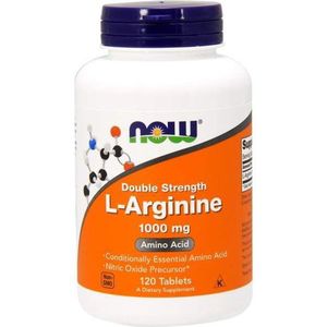 Now Foods - L-Arginine 1000mg - 120 Tabl - Aminozuur