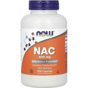 Now Foods - NAC - 600 mg per capsule - 250 capsules