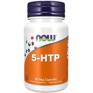 Now Foods 5-HTP Capsules - 50 mg - 30 vegan capsules