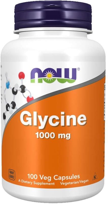 Now Foods - Glycine - 1000 mg - 100 Veg Capsules