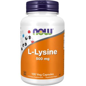 Now Foods - L-Lysine 500 mg - Aminozuren - 100 Capsules