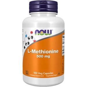 Now Foods - L-Methionine - 500 mg - 100 Capsules
