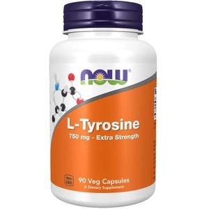 L-Tyrosine - Extra Strength - 750mg - Farmaceutische Kwaliteit