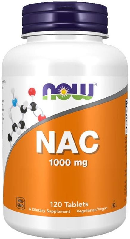 Now Foods - NAC 1000mg - 120 Tabletten - Puur N-Acetyl Cysteïne