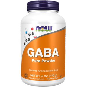 Now Foods - GABA Poeder - 170 g - Gamma-Aminoboterzuur