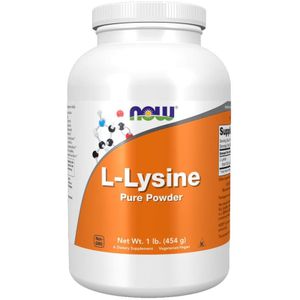 L-Lysine Poeder - Zonder Toevoegingen - NOW FOODS