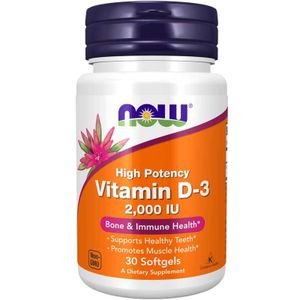 NOW Foods Vitamin D30 IU (30 softgels)