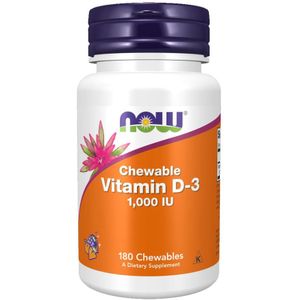 Vitamine D-3 1000IU Chewable 180chewables