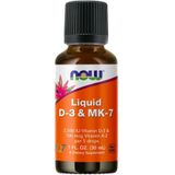 Now Foods - Vloeibaar D-3 & MK-7 - 30 ml - Vitamine D3