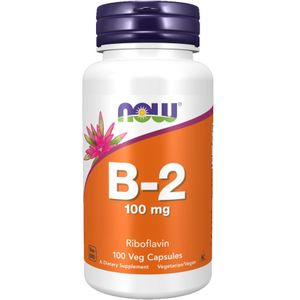 Vitamin B2 Riboflavin, 100mg