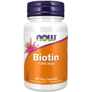 Biotine 1000mcg Now Foods 100v-caps