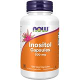 Now Foods - Inositol 500 mg - Behoort tot het Vitamine B-complex - 100 Capsules