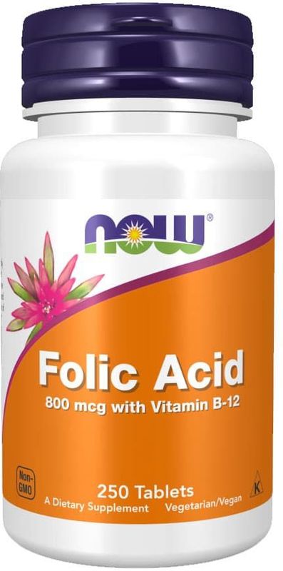 Folic Acid (Foliumzuur) - 250 tabl