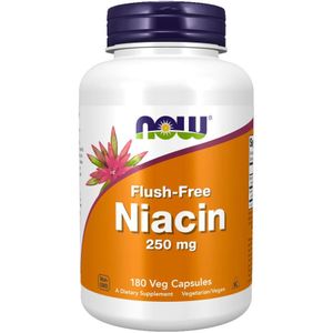 Niacin Flush-Free 250mg 180v-caps