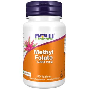 Now Foods - Methyl Foliumzuur - 1000 mcg - 90 Tabletten
