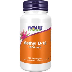 Now Foods - Methyl B-12 - Vitamine - 1000 mcg - 100 zuigtabletten