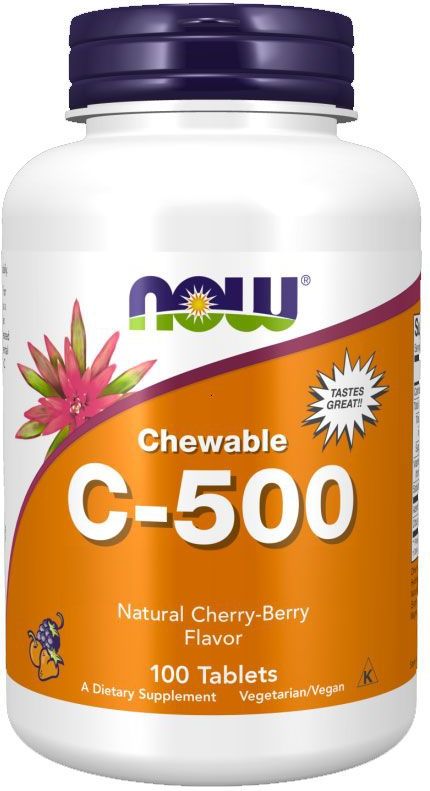 Vitamine C-500 Chewables 100lozenges Cherry