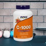 C 1000 Sustained Release with Rose Hips 250 tabletten