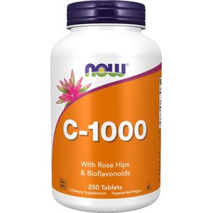 C 1000 Sustained Release with Rose Hips 250 tabletten